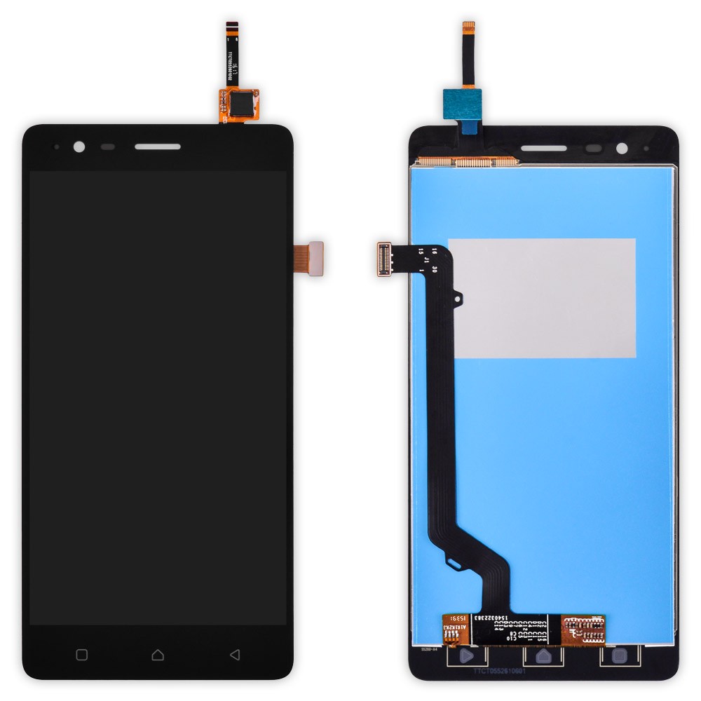 Дисплей Lenovo Vibe K5 Note A7020 з тачскрином у зборі, колір чорний, велика мікросхема фото 1
