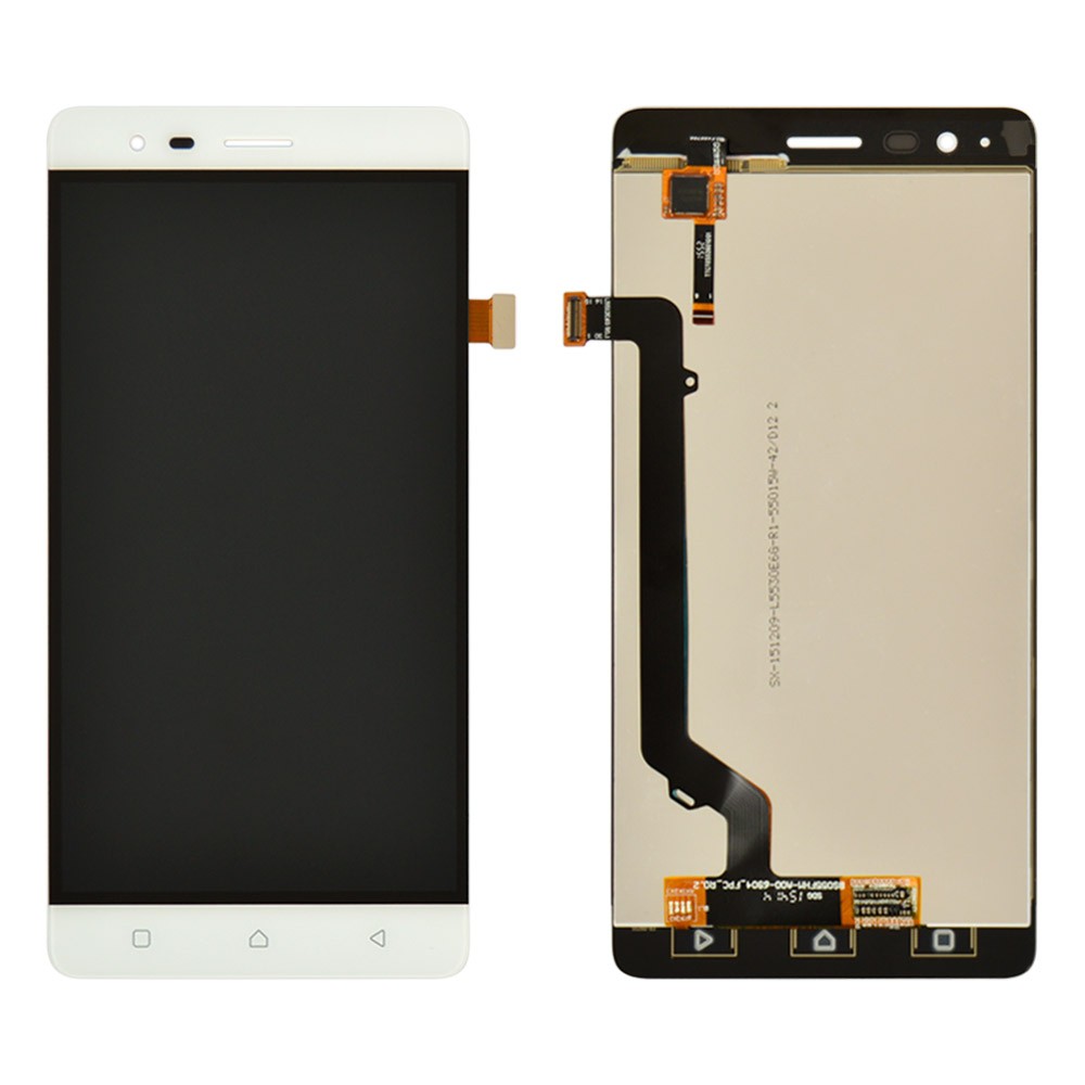 Дисплей Lenovo Vibe K5 Note A7020 з тачскрином у зборі, колір білий фото 1