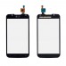 Тачскрин LG P715 Optimus L7 2, маленька мікросхема, колір чорний, на 2 sim карти миниатюра 1