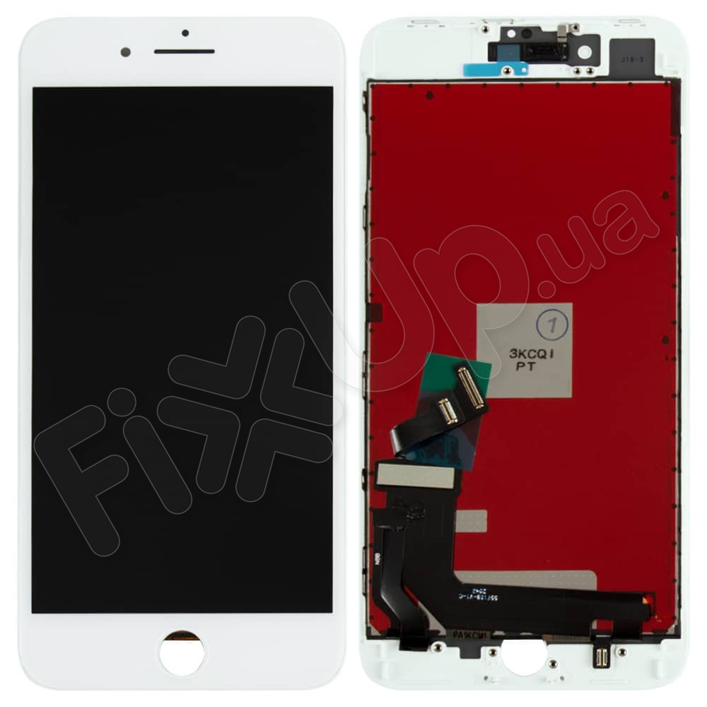 Дисплей для iPhone 8 Plus (5.5) з тачскрином у зборі, колір білий, Tianma фото 1