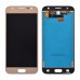 Дисплей для Samsung J330 Galaxy J3 (2017) с тачскрином в сборе, цвет золотой, оригинал Change Glass, уценка миниатюра 1