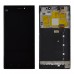 Дисплей Xiaomi Mi3 WCDMA з тачскрином у зборі, з рамкою (колір чорний), Б/У миниатюра 1