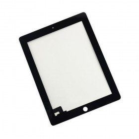 Тачскрин (сенсор) со стеклом для iPad 2, китай,  цвет черный