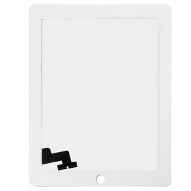 Тачскрин (сенсор) со стеклом для iPad 2, оригинал,  цвет белый