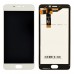 Дисплей для Meizu M6 з тачскрином у зборі, колір білий, оригінал. миниатюра 1