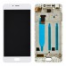 Дисплей для Meizu M6 з тачскрином та рамкою в зборі, колір білий, оригінал із заміненим склом миниатюра 1