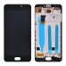 Дисплей для Meizu M6 з тачскрином та рамкою в зборі, колір чорний миниатюра 1