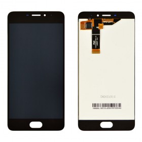 Дисплей Meizu M6 с тачскрином в сборе,  цвет черный, оригинал китай, без рамки