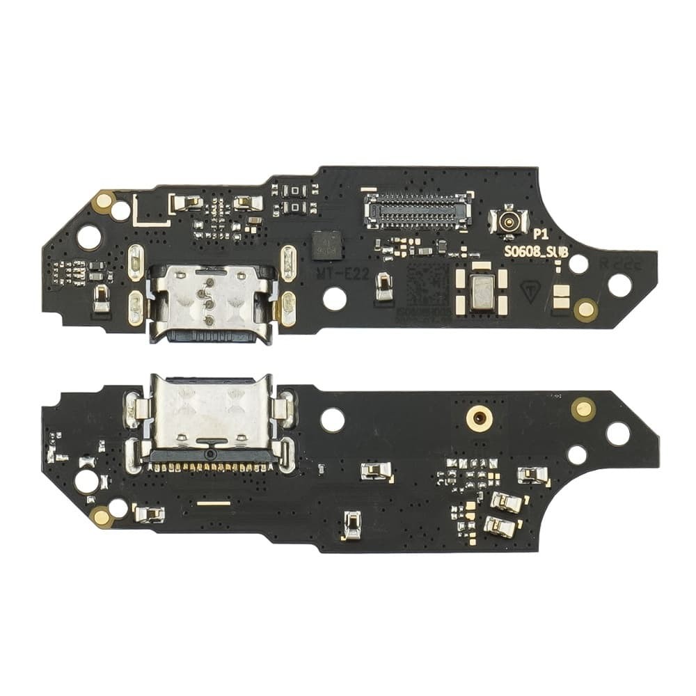 Разъем зарядки для Motorola Moto E22 XT2239, с нижней платой фото 1