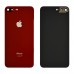 Задняя крышка для iPhone 8 Plus (5.5) с стеклом камеры, цвет красный миниатюра 1