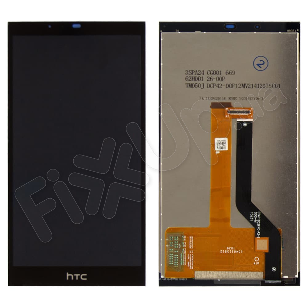 Дисплей для HTC Desire 626, 626G Dual Sim з тачскрином у зборі, колір чорний фото 1