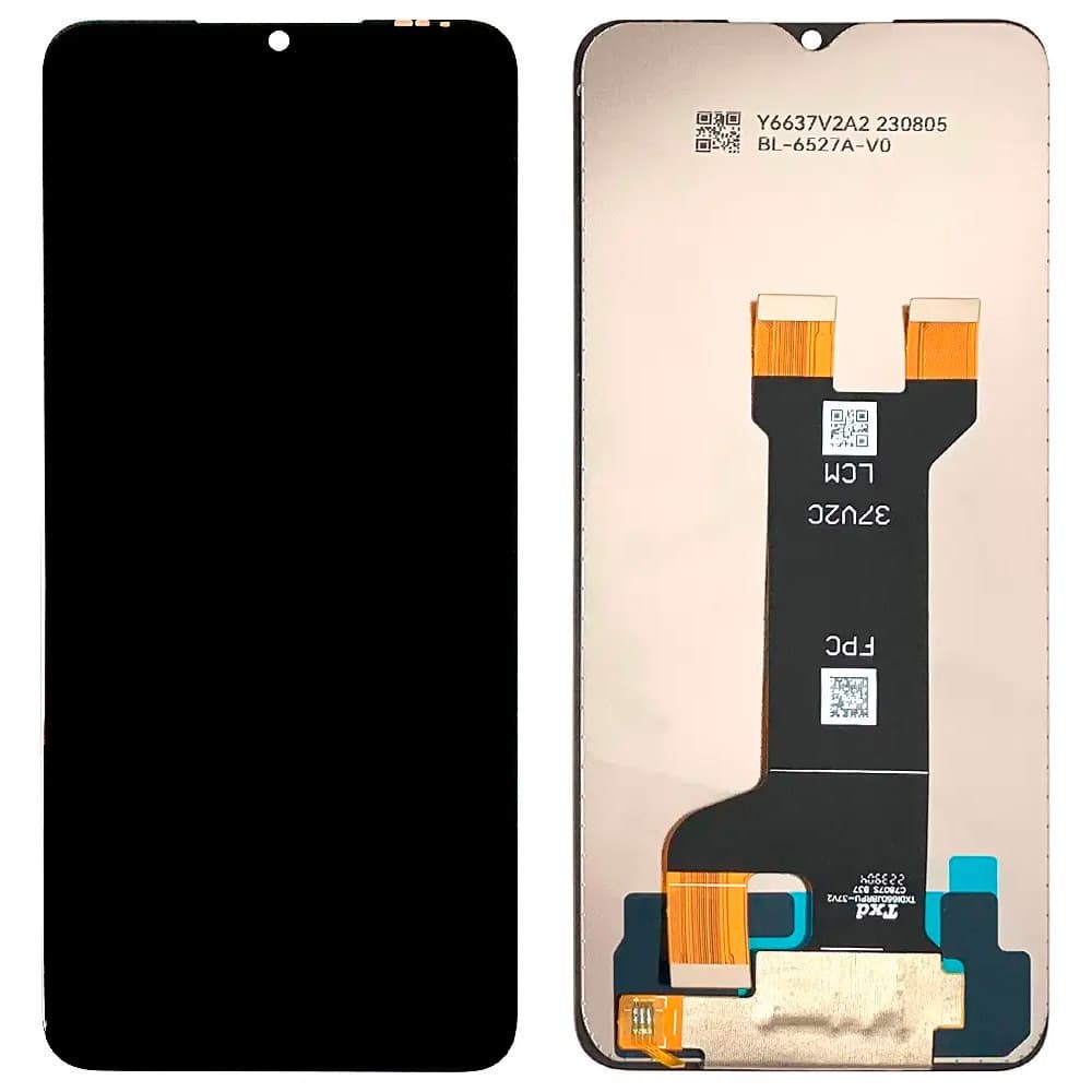 Дисплей для ZTE Blade V40 Design, з тачскріном в зборі, колір чорний, уцінка фото 1