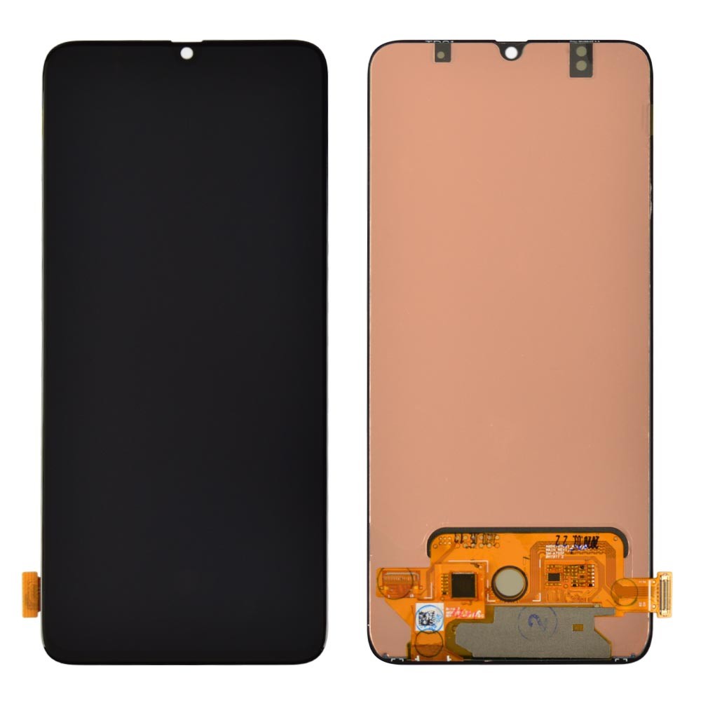 LCD Samsung A705F/DS Galaxy A70 (2019) + Touchscreen (black) Original Change Glass фото 1 Дисплей для Samsung A705F /DS Galaxy A70 (2019) с тачскрином в сборе, цвет черный, оригинал с замененным стеклом фото 1
