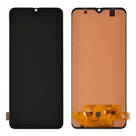Дисплей для Samsung A705 (A705F) Galaxy A70 (2019) с тачскрином в сборе, ips (tft),  цвет черный, без рамки