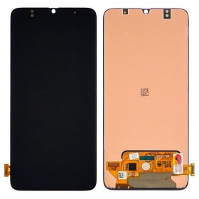 Дисплей для Samsung A705 (A705F) Galaxy A70 (2019) с тачскрином в сборе, oled small lcd,  цвет черный, без рамки