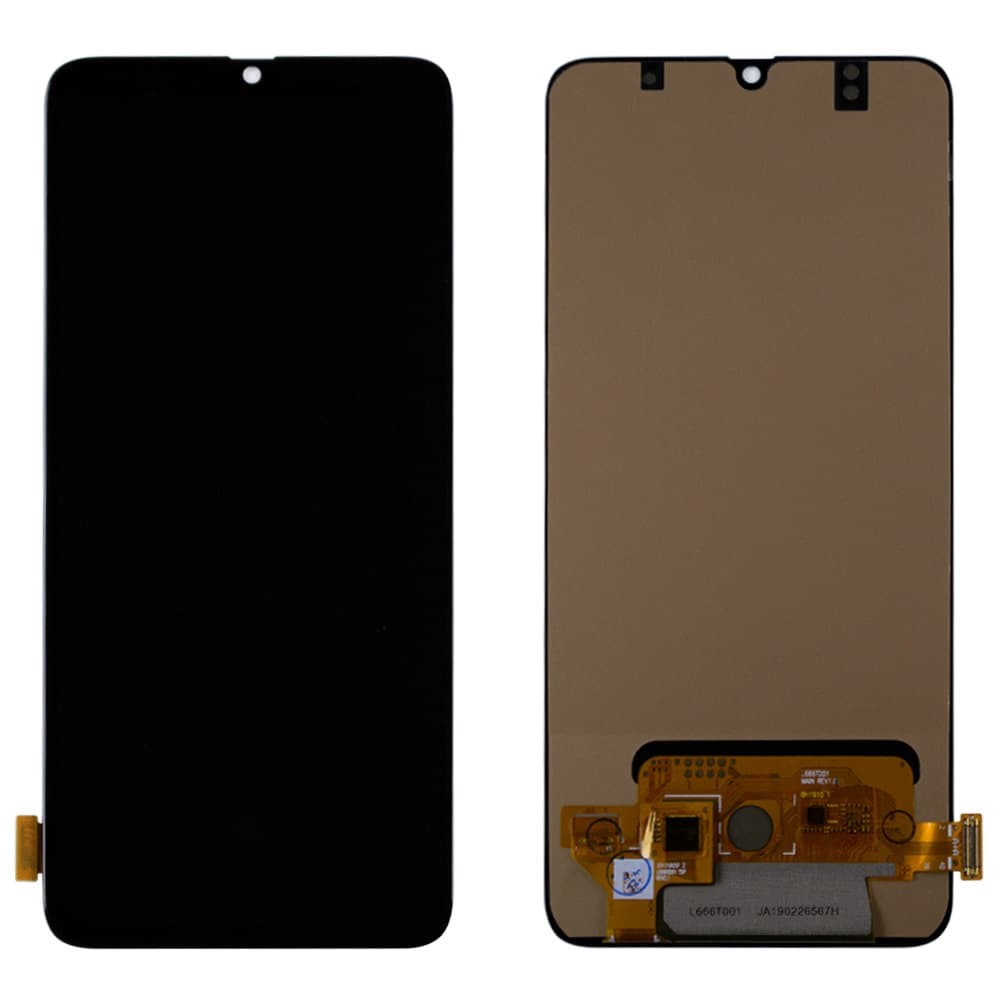 Дисплей для Samsung A705F/DS Galaxy A70 2019, с тачскрином в сборе, цвет черный, OLED фото 1
