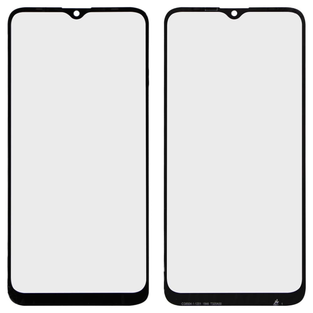 Скло корпусу для Tecno Spark 4 (KC2), колір чорний фото 1