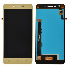 Дисплей Lenovo A6020 Vibe K5 Plus, Lemon 3 (A6020a46) с тачскрином в сборе, китай,  цвет золотой, без рамки