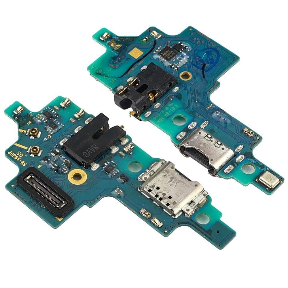 Разъем зарядки для Samsung A920 Galaxy A9 2018, нижняя плата с микросхемой фото 1