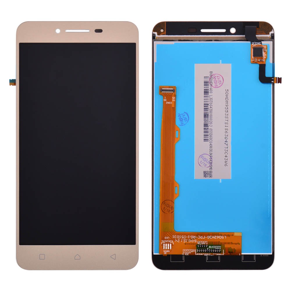 Дисплей Lenovo A6020 Vibe K5 (A6020a40) с тачскрином в сборе, цвет золотой, Orig PRC фото 1