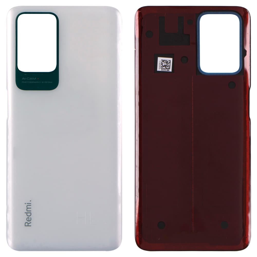 Задня кришка для Xiaomi Redmi 10/ Redmi 10 2022/ Redmi 10 Prime, колір білий фото 1
