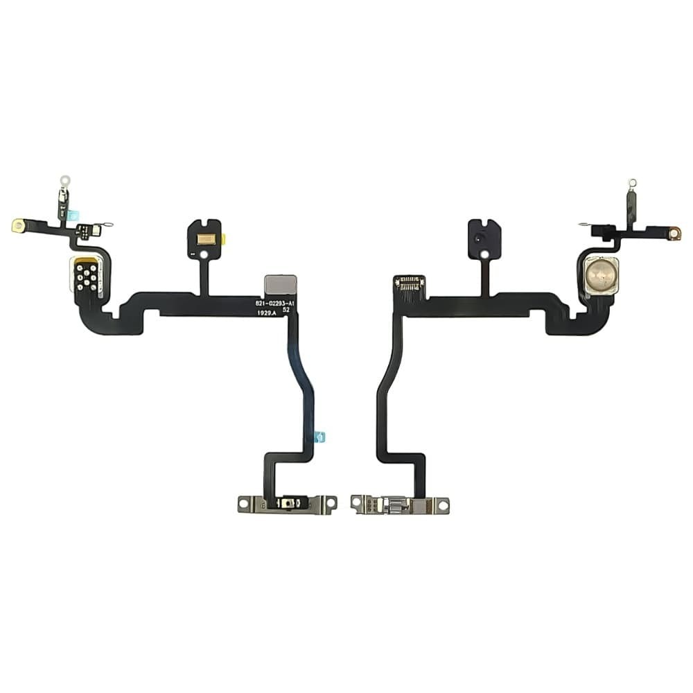 Шлейф для iPhone 11 Pro Max (6.5), з кнопкою увімкнення, мікрофоном і спалахом фото 1