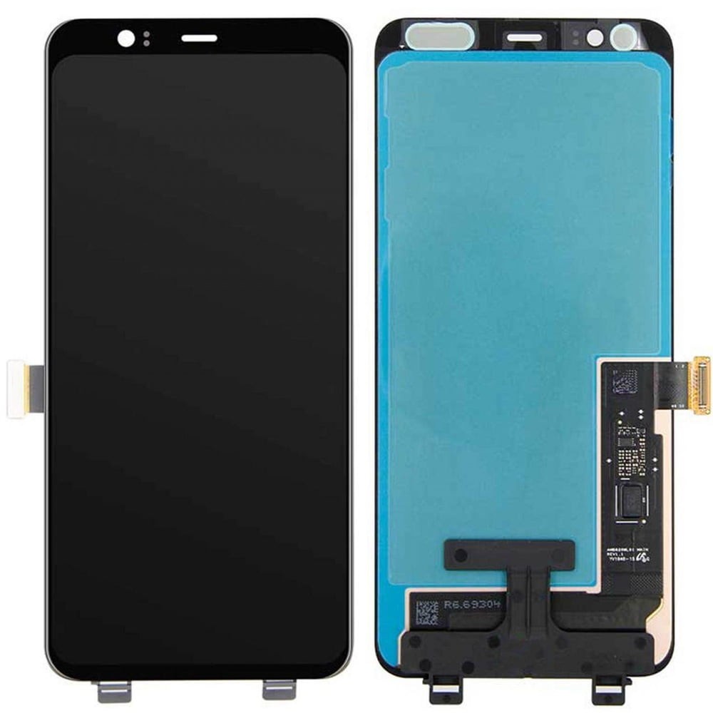 Дисплей для Google Pixel 4 XL з тачскрином у зборі, колір чорний фото 1