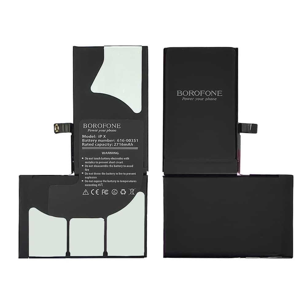 Акумулятор iPhone X Borofone фото 1 Аккумулятор для iPhone X, Borofone фото 1