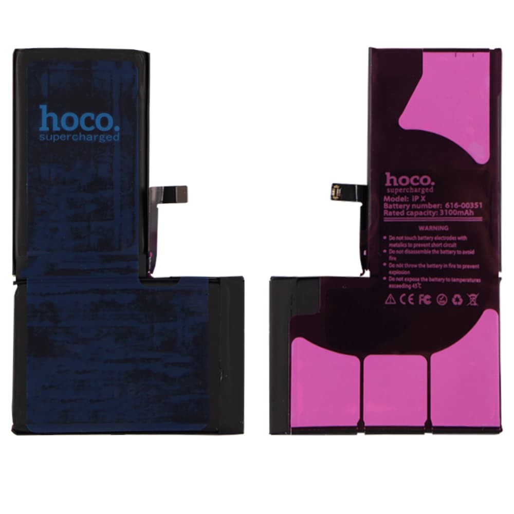 Аккумулятор iPhone X HOCO Ultra 3100mAh фото 1 Аккумулятор для iPhone X HOCO Ultra фото 1