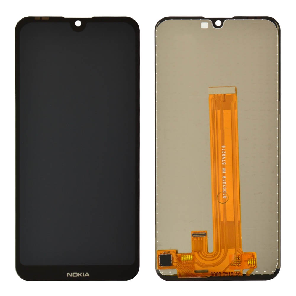 Дисплей для Nokia 2.2 с тачскрином в сборе, цвет черный фото 1
