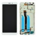 Дисплей для Xiaomi Redmi 6, Redmi 6A с тачскрином и рамкой в сборе, цвет белый, оригинал миниатюра 1