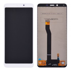 Дисплей для Xiaomi Redmi 6, Redmi 6A с тачскрином в сборе, китай,  цвет белый, без рамки