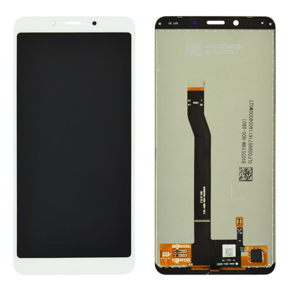 Дисплей для Xiaomi Redmi 6, Redmi 6A з тачскрином у зборі, колір білий, оригінал фото 1