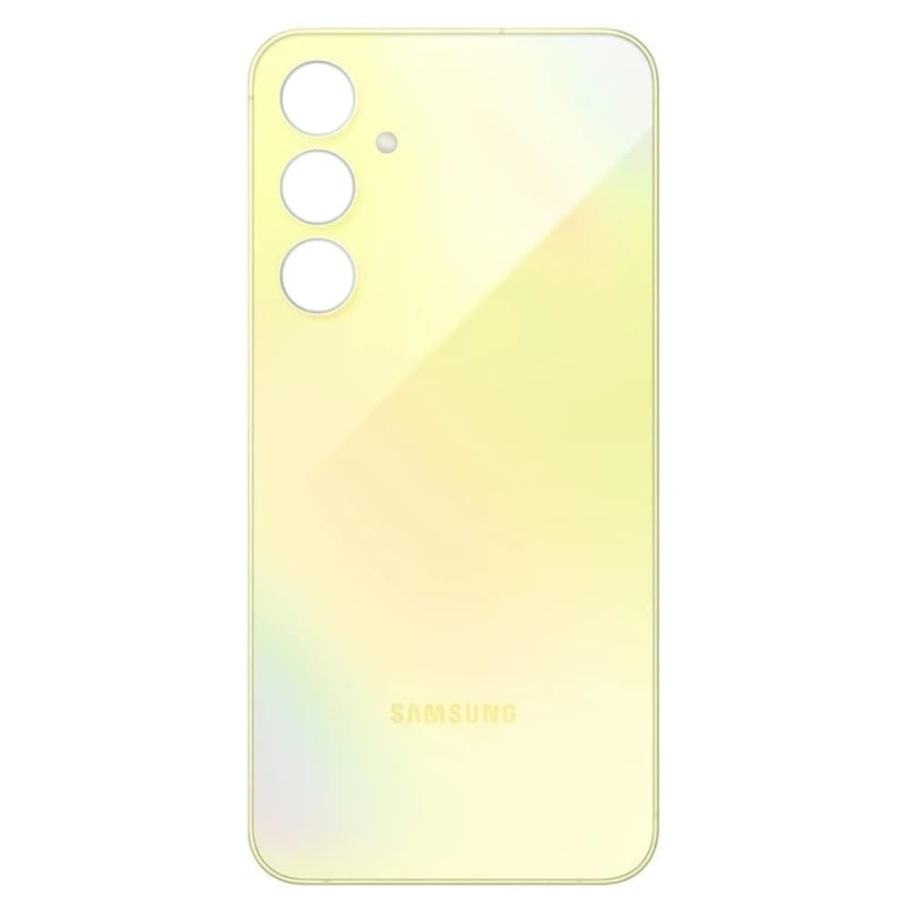 Задня кришка для Samsung Galaxy A55 2024 (A556), колір жовтий фото 1