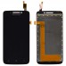 Дисплей Lenovo S650, S658 з тачскрином у зборі, колір чорний, Китай високої якості миниатюра 1