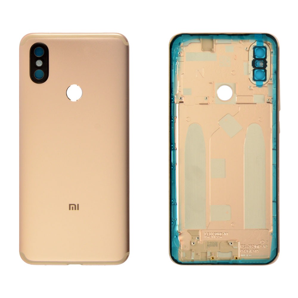Задняя крышка для Xiaomi Mi A2/Mi 6X, цвет золотой фото 1