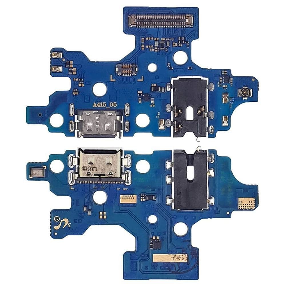 Роз'єм зарядки для Samsung A415 Galaxy A41 (2020), з нижньою платою та обв'язкою фото 1