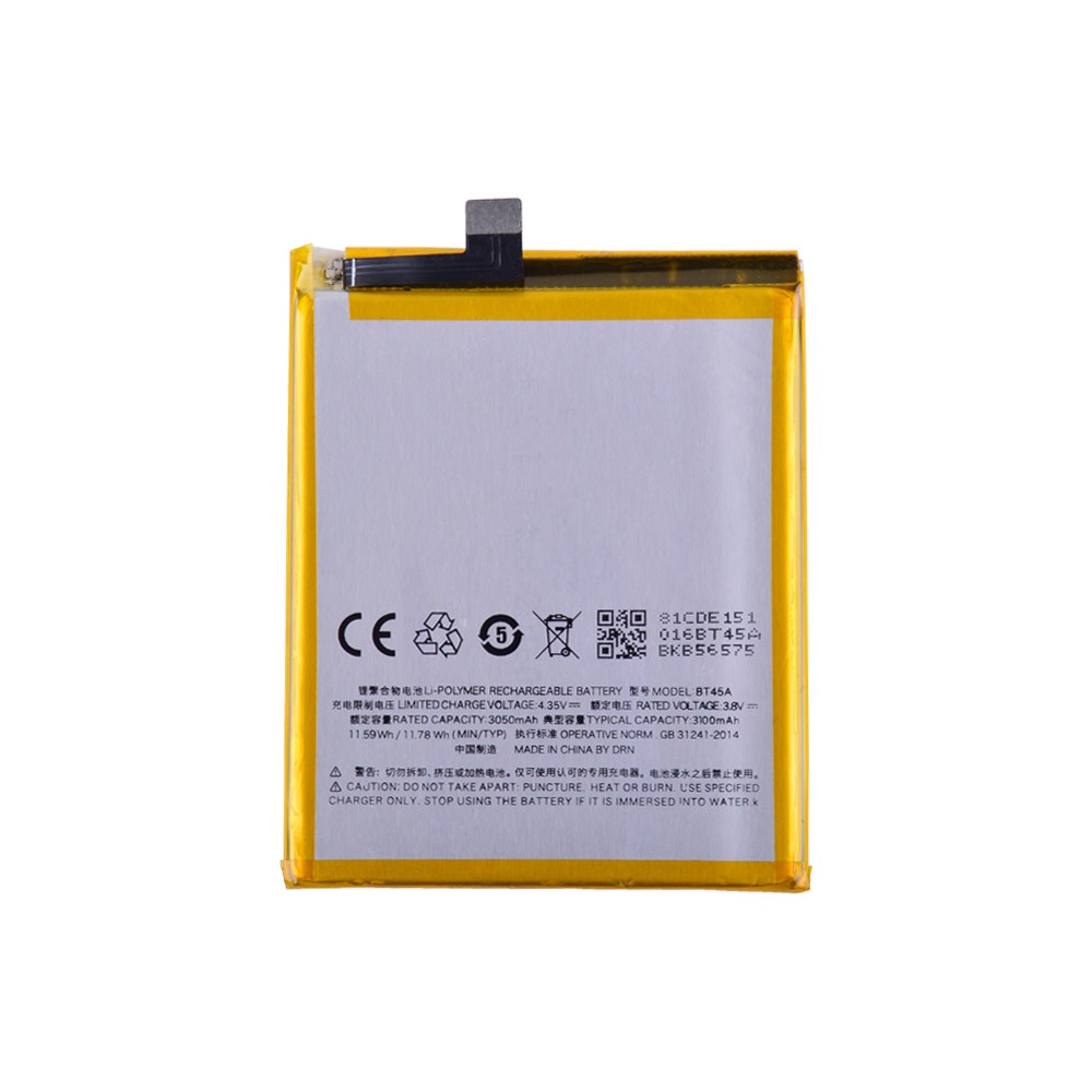 Акумулятор для Meizu Pro 5 (BT45A), 3100mAh фото 1