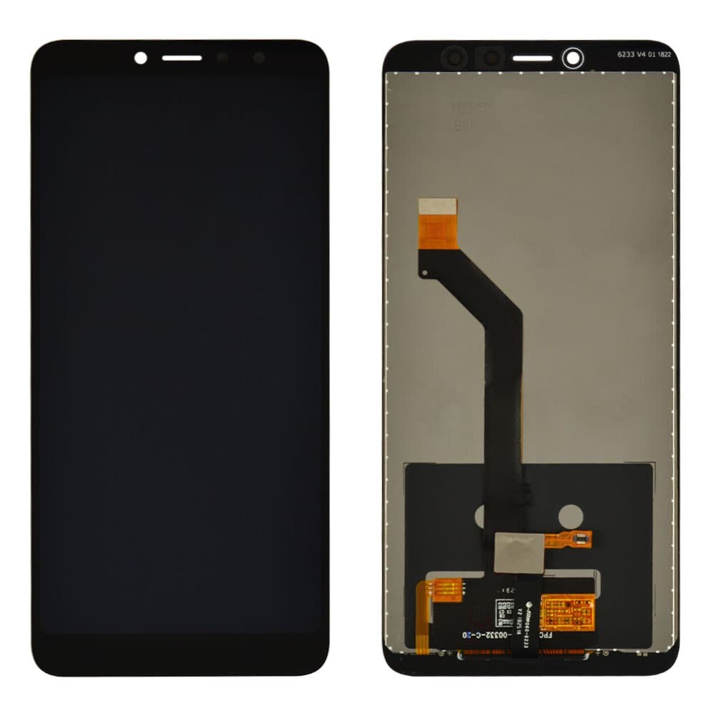 Дисплей Xiaomi Redmi S2 з тачскрином у зборі, колір чорний, оригінал фото 1