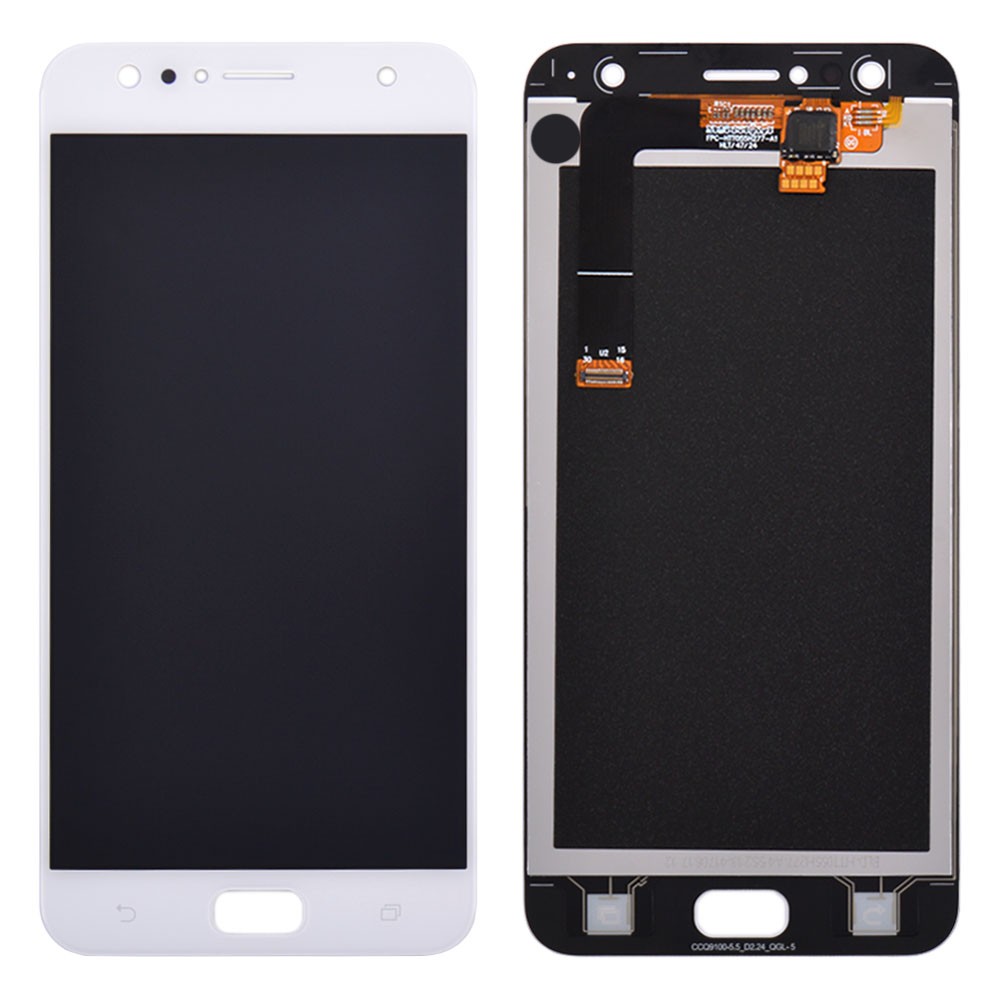 Дисплей Asus ZenFone 4 Selfie (ZD553KL) з тачскрином у зборі, колір білий фото 1