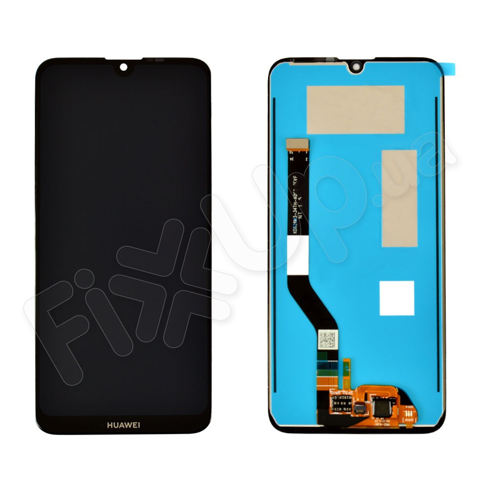 Дисплей для Huawei Y7 Prime 2019 с тачскрином в сборе, цвет черный, оригинал Китай фото 1