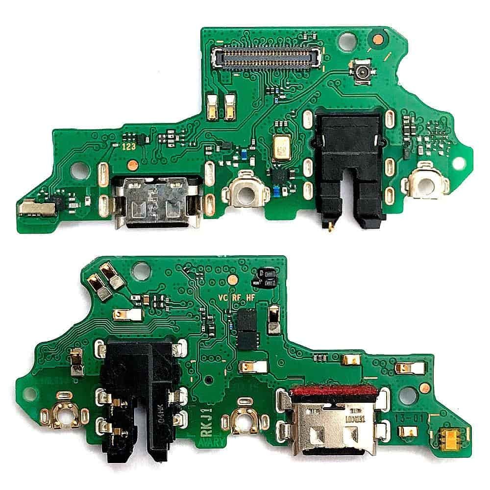 Роз'єм зарядки для Huawei Honor 9X, з нижньою платою фото 1