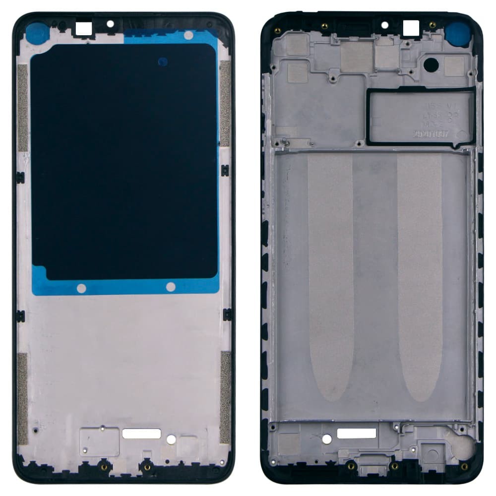 Рамка для дисплея Xiaomi Redmi Note 9, колір чорний фото 1