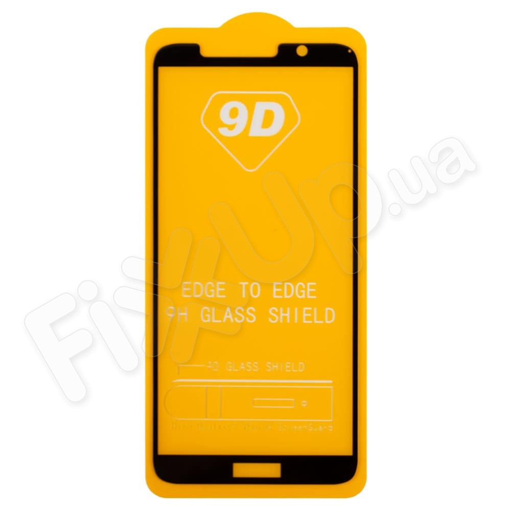 Захисне скло для Huawei Y5 2018, Y5 Prime 2018, Honor 7A 2018, Y5P, 3D, колір чорний фото 1