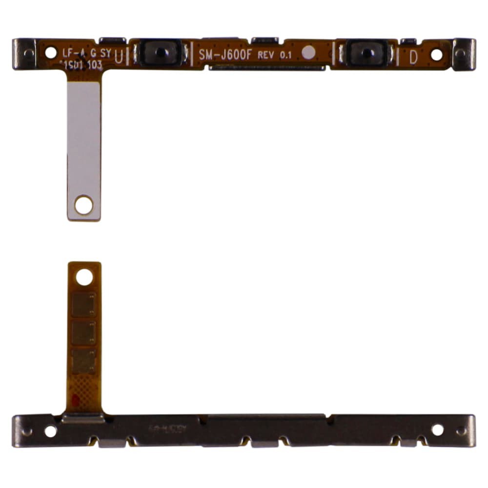 Шлейф для Samsung J610 Galaxy J6 Plus, с кнопками громкости фото 1