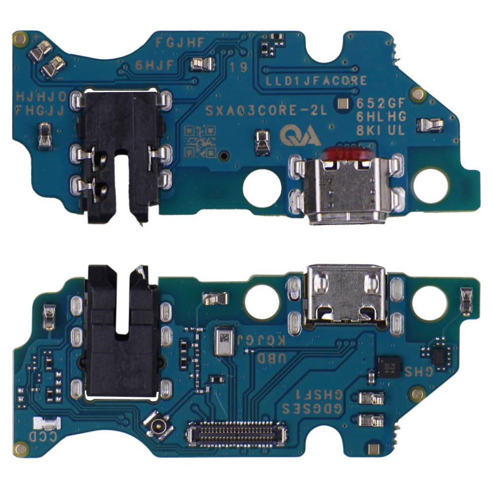 Разъем зарядки для Samsung A032F Galaxy A03 Core 2021, с нижней платой фото 1