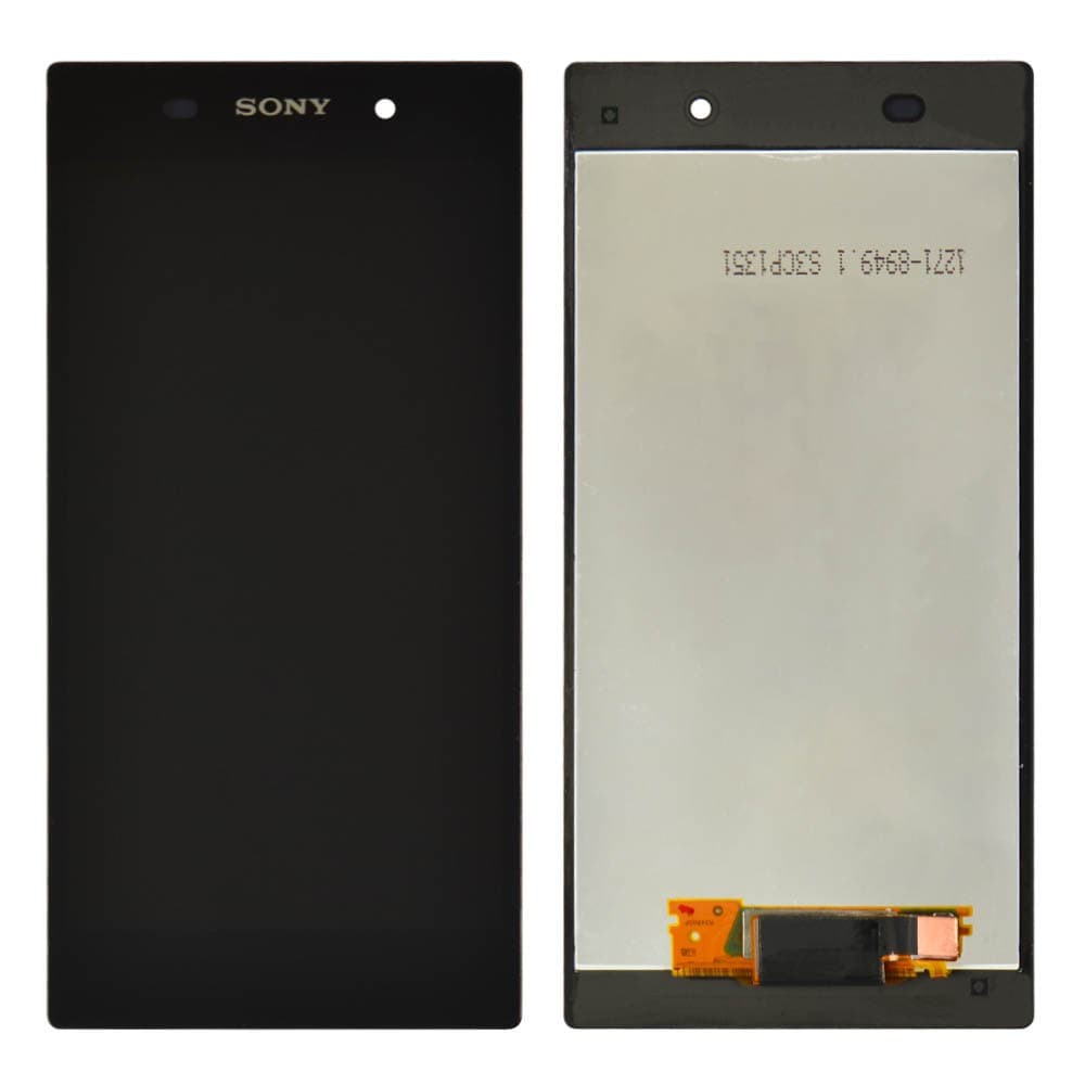 Дисплей для Sony C6902, C6903, C6906, C6943 (L39h) Xperia Z1 с тачскрином в сборе, цвет черный, оригинал фото 1
