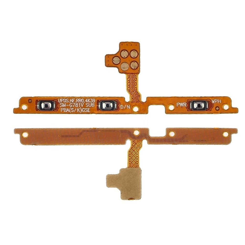 Шлейф для Samsung A525F Galaxy A52 2021, з кнопками включення і гучності фото 1