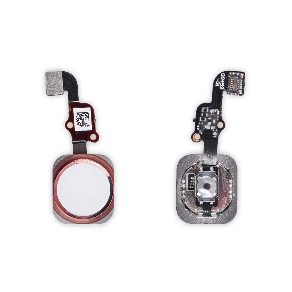 Flat Cable iPhone 6S (4.7)/6S Plus (5.5) with Home button outside (rose-gold) фото 1 Кнопка Home для iPhone 6S, 6S Plus, цвет розовое золото фото 1