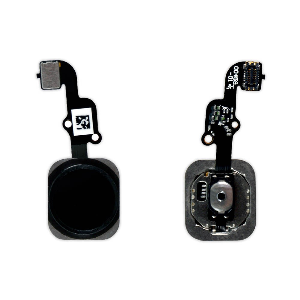 Кнопка для iPhone 6S, 6S Plus, колір чорний фото 1